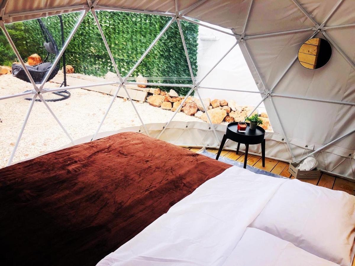 Glamping Peninsula Lustica Rose Vila Tivat Exterior foto