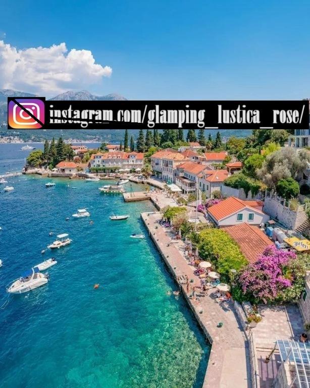 Glamping Peninsula Lustica Rose Vila Tivat Exterior foto