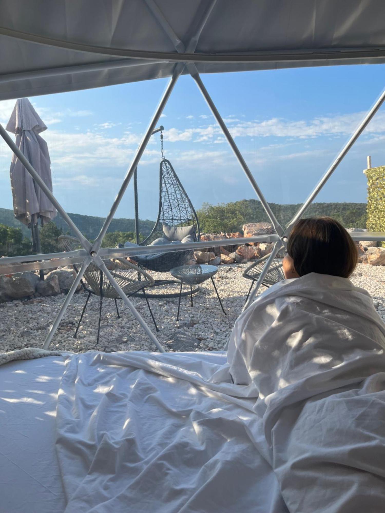 Glamping Peninsula Lustica Rose Vila Tivat Exterior foto