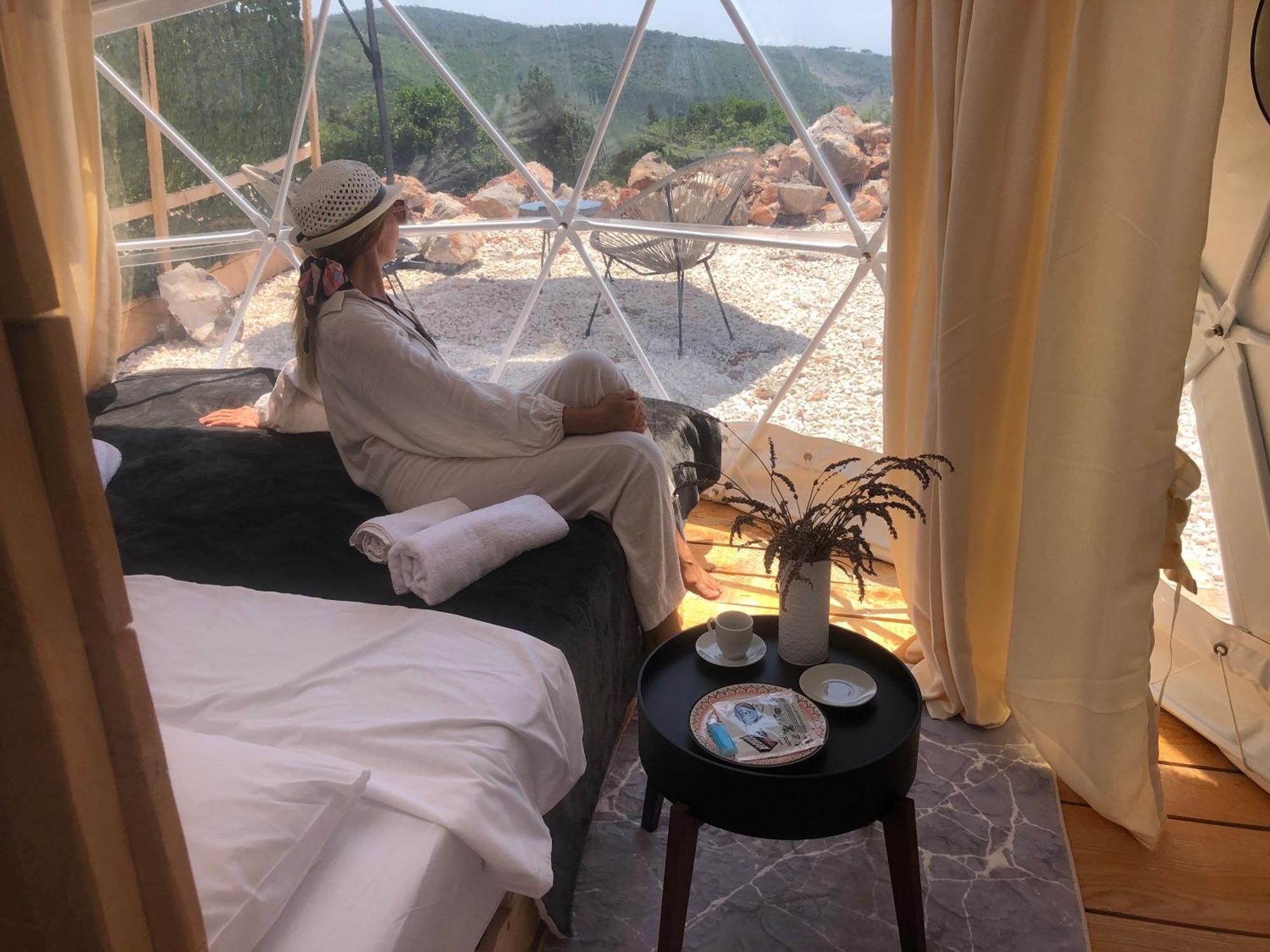 Glamping Peninsula Lustica Rose Vila Tivat Exterior foto